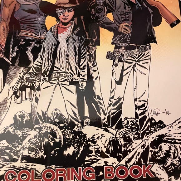 The Walking Dead Coloring Book/ NEW - Picture 7 of 10
